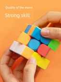 2 Paket Tek Renk İkinci ve Üçüncü Sıra Rubik Küpü - 5