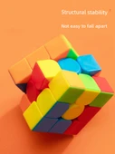 2 Paket Tek Renk İkinci ve Üçüncü Sıra Rubik Küpü - 3