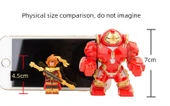 Lego Nezha Üç Başlı Altı Kollu Büyülü Çocuk Yapı Blokları Figürü - FJPJ009-Which Arka Plan Tahtası - 12