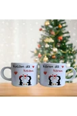 Kocam da kocam karım da karım Porselen Fincan Takımı - 1