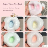 Soğuk Kapatma Yapışkan Pirinç Hamuru Sıkma Oyuncağı - Çilek, Yaban Mersini, Mango, Matcha, Portakal thumbnail 1