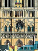 Paris Şehri Kağıt Yapboz 300 Parça - Harf Bölmeli 30x40cm - 6
