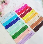 Bebek Kıyafetleri Mini Fermuar - Gül Kırmızısı - 10cm - 5
