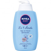 Nivea Baby Saç ve Vücut Şampuanı 750 ml - 1