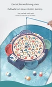 Elektrikli Manyetik Balık Avlama Oyuncak Seti - Pembe - Manyetik Asma Pilli - 55 Balık + 8 Olta + Müzik Hikayesi - 12