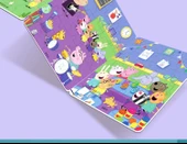 Peppa Pig Magnetik Bulmaca Kitabı - Lunapark 12/16/20 Parça - 10