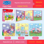 Peppa Pig Magnetik Bulmaca Kitabı - Lunapark 12/16/20 Parça - 1