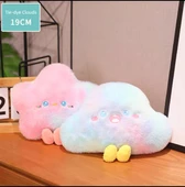 Kumaş Peluş Bebek - 25cm Sevimli Gözlü Tavşan - 4
