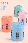 Sihirli Fasulye Parmak Dönme Gyro Rubik Küp Bulmaca Oyuncak - Rubik Küp Fasulye İki Kombinasyon 7 - 8