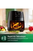 Philips HD9243/90 Airfryer Fritöz 0.8 kg 4.1 lt Kapasite Siyah 3000 Seri - 4