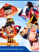 Nezha Uçurtması 1.4 m Naohai +100 m Noodle Tahtası - 2