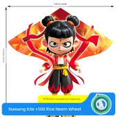 Nezha Uçurtması 1.4 m Hangi Dünya +500 m Yuvarlak - 1