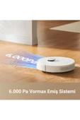Dreame D10 Plus Gen 2  Toz İstasyonlu Robot Süpürge Beyaz - 7