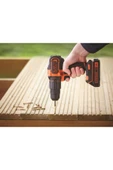 Black&Decker Bdchd18bafc Akülü Darbeli Matkap 18v/1.5ah Li-ion 80 Parça Delme Vidalama Seti - 4