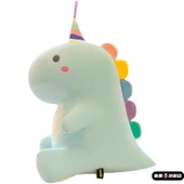 Şeker Küçük Dinozor Peluş Oyuncak - Pembe - 30cm - 6
