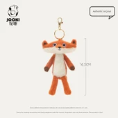 Deva Tilki Çanta Süsü 16.5cm - Sıradan Paketleme - 6