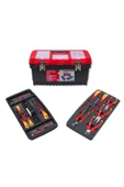 İzeltaş -8440001023-19'' Plastik Takım Çantası Elektrikçi Set Dolu (23 Parça) - 1