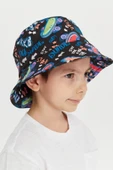 Erkek Çocuk Desenli Bucket Şapka 7011 - 6