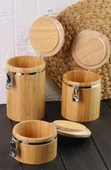 Bambum Sante - Saklama Kabı 3 Boy Mini Küçük Büyük Set - 3