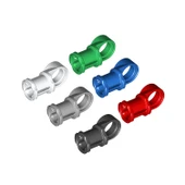 LEGO Parçaları 32126 53501 Çapraz Aks Cıvata Bağlantı Elemanı - Koyu Gri - 4