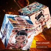 Nezha Büyülü Çocuk Yaratıcı Rubik Küpü - [3 Paket] Şeytan Çocuk Deniz + Şeytan Çocuk Dünyaya İniş + Çizgi Film Şeytan Çocuk thumbnail 2