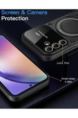 Coverzone Xiaomi Redmi Note 13 Pro Plus ile uyumlu Kılıf Joy Joy Standlı Lens Korumalı 360 Yüzük Aparatı - 3