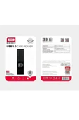 Xo -DK05B 2TB USB3.0 Kart Okuyucu Usb Bellek Hafıza Kart Dönüştürücü Okuyucu - 5