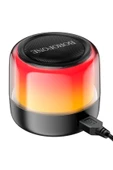 Coverzone Borofone Çiftli RGB Işıklı Kablolu veya Kablosuz Stereo Speaker Bluetooth Taşınabilir Hoparlör BP12 - 3