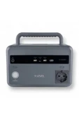 X-Level 93600mAh Taşınabilir Güç İstasyonu,299Wh,300W Saf Sinüs,LiFePO4,5 Çıkış Portu,Led Lamba XPS1001 - 3