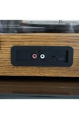 Coverzone Klasik Görünümlü Pikap Hoparlörlü Bluetooth Bağlantı 33 45 78 Dönüş Hızı R108 - 6