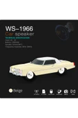 Coverzone Kablosuz Hoparlör Bluetooth 1966 Cadillac Görünümlü Bluetooth Klasik Araba Hoparlör WS-1966 - 2