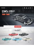 Coverzone Kablosuz Hoparlör Bluetooth 1957 Lincoln Capri Görünümlü Bluetooth Klasik Araba Hoparlör WS-1957 - 3