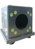 Kedi Evi Dış Ortam Yağmura Soğuğa Dayanıklı - 4