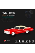 Coverzone Kablosuz Hoparlör Bluetooth 1966 Cadillac Görünümlü Bluetooth Klasik Araba Hoparlör WS-1966 - 2