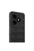 Coverzone Tecno Spark 20C İle Uyumlu Kılıf TPU Oyuklu Arka Yüzey Z-Etnik Esnek O-tto Prime thumbnail 2