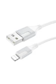 Borofone İphone Ile Uyumlu 2.4a Şarj Ve Data Kablo Usb To Lightning - 1 Metre - Bx101 thumbnail 1