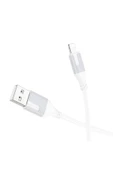 Borofone İphone Ile Uyumlu 2.4a Şarj Ve Data Kablo Usb To Lightning - 1 Metre - Bx101 thumbnail 2
