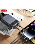 Xo 33w Quick Pd Fast Hızlı Usb-c Type-c 3 Çıkışlı 10000 Mah Taşınabilir Şarj Aleti Powerbank Pr232 thumbnail 3