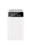 Xo PR164 PowerBank 30000 mAh,Led Gösterge,5 Cihaz Şarj,Entegre 3'lü Kablo Lightning,Micro USB,Type-C - 1