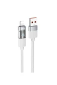 Borofone iPhone ile Uyumlu 2.4A Şarj ve Data Kablo USB to Lightning - 1.2 Metre - BU46 thumbnail 1