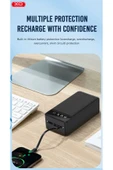 Xo PR164 PowerBank 30000 mAh,Led Gösterge,5 Cihaz Şarj,Entegre 3'lü Kablo Lightning,Micro USB,Type-C - 4