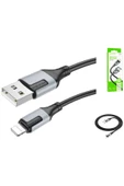 Borofone İphone Ile Uyumlu 2.4a Şarj Ve Data Kablo Usb To Lightning - 1 Metre - Bx101 thumbnail 3