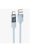 Borofone iPhone ile Uyumlu 5.0A Şarj ve Data Kablo USB to Type-C - 1.2 Metre - BU46 thumbnail 1