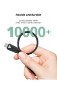 Coverzone 5in1 Şarj Kablo, 100W + 27WPD USB to Type-C Kablo, 120 cm USB to Type C / Lightning ZR792 - 5