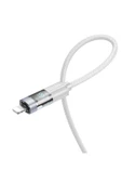 Borofone iPhone ile Uyumlu 2.4A Şarj ve Data Kablo USB to Lightning - 1.2 Metre - BU46 thumbnail 2
