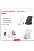 Xo 22.5w Usb Type-c Usb-c Wireless Kablosuz Stant 10000 Mah Taşınabilir Şarj Aleti Powerbank Pr211 thumbnail 2