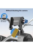 Coverzone Bisiklet Motosiklet ve Scooter Dikiz Ayna Uyumlu Telefon Tutucu Universal Modellere Uyumlu PB11 Plus - 8