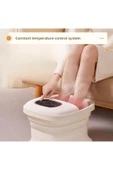 Coverzone Ayak Spa ve Masaj Taşınabilir Katlanabilir Ayak Küveti Sabit Sıcaklık Kontrolü Masajı YB-7012 Beyaz - 3