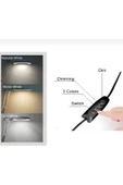 Coverzone Kıskaçlı Yuvarlak Işık 6.3 inç (16cm) Stüdyo Işık Youtuber Twich Kick Yayıncı Işığı NB35 - 5
