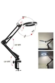 Coverzone Kıskaçlı Yuvarlak Işık 6.3 inç (16cm) Stüdyo Işık Youtuber Twich Kick Yayıncı Işığı NB35 - 7
